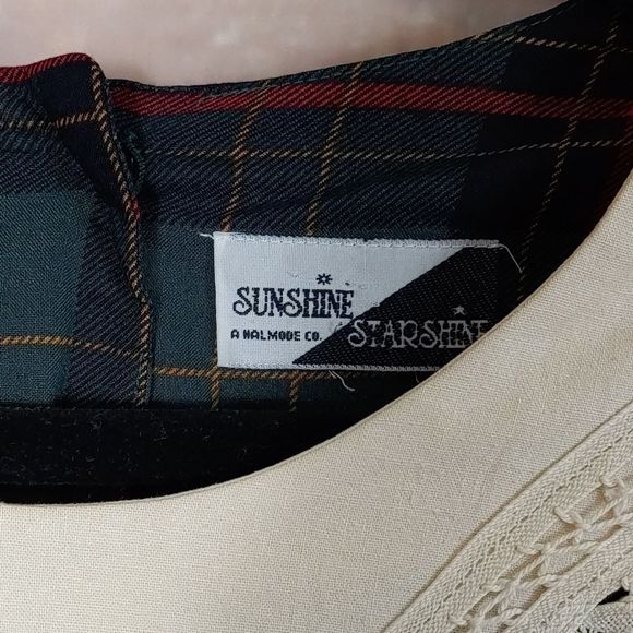 Authentic Vintage Tartan Dress Size XL - Picture 12 of 12